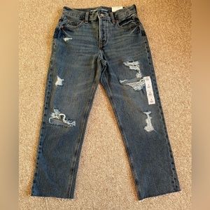 Size 2 slouchy straight jeans